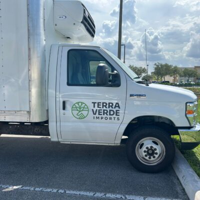 Truck wrap installation in Miami