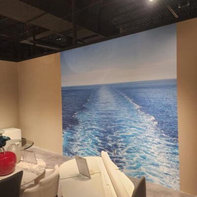 Adhesive Vinyl for Showroom Decoration Miami Printing services