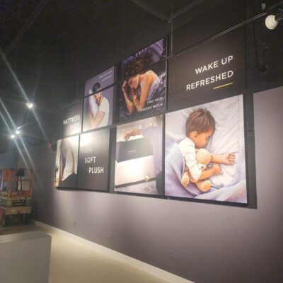 Adhesive Vinyl for Showroom Decoration Miami Printing services