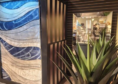 Adhesive Vinyl for Showroom Decoration Miami Printing services