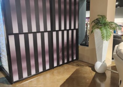 Adhesive Vinyl for Showroom Decoration Printing services Miami