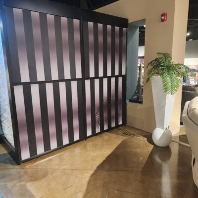 Adhesive Vinyl for Showroom Decoration Printing services Miami