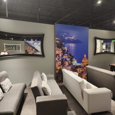 Adhesive Vinyl for Showroom Decoration Printing services Miami