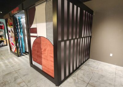 Adhesive Vinyl for Showroom Decoration Printing services Miami