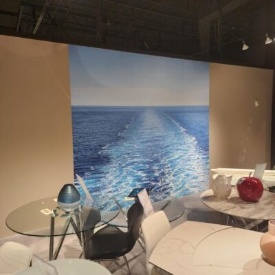 Adhesive Vinyl for Showroom Decoration Miami Printing services