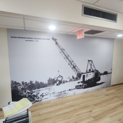 Indoor Decorative Adhesive Vinyl printing services Miami