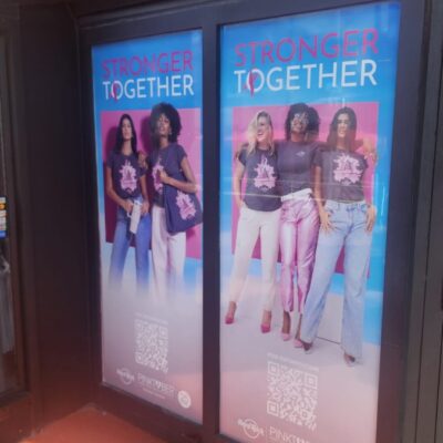 Outdoor Perforated Vinyl Print Big Miami