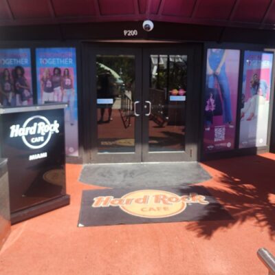 Outdoor Perforated Vinyl Print Big Miami
