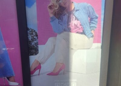 Outdoor Perforated Vinyl Print Big Miami