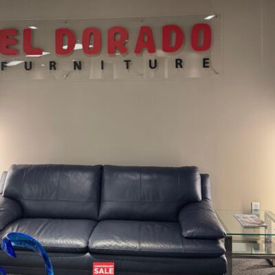 Painted PVC on Translucent Acrylic Indoor Sign