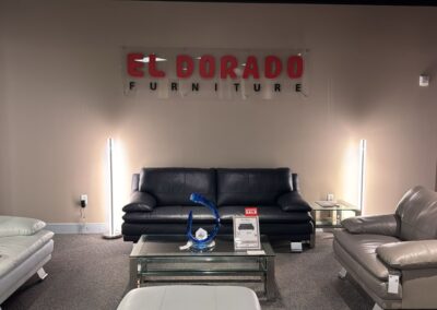 Painted PVC on Translucent Acrylic Indoor Sign Print Big Miami