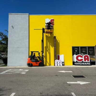 Aluminum and PVC Outdoor Signs