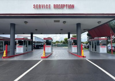 Branding & schedule sign adhesive vinyl printing Print Big Miami