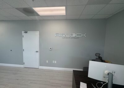 Corporate Indoor Sign Airlock Print Big Miami