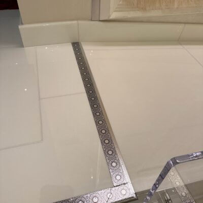 Printed design on adhesive vinyl floor graphic Print Big Miami