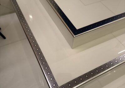 Printed design on adhesive vinyl floor graphic Print Big Miami