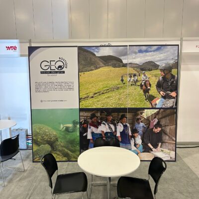 Stand made with Foam Board ½” Print Big Miami