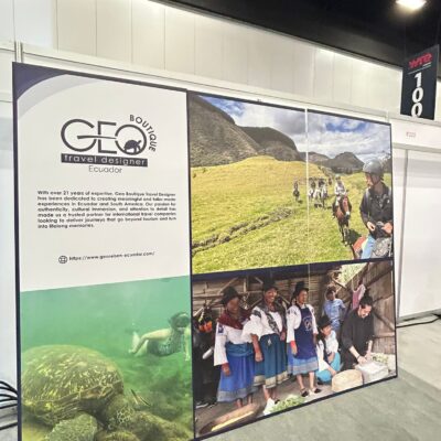 Stand made with Foam Board ½” Print Big Miami