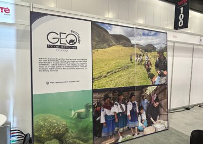 Stand made with Foam Board ½” Print Big Miami