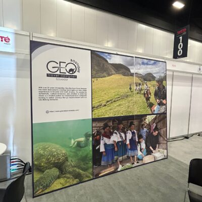 Stand made with Foam Board ½” Print Big Miami