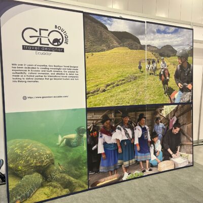 Stand made with Foam Board ½” Print Big Miami